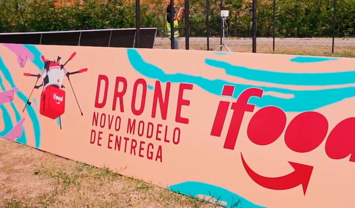 Delivery do iFood por drone chega ao Nordeste