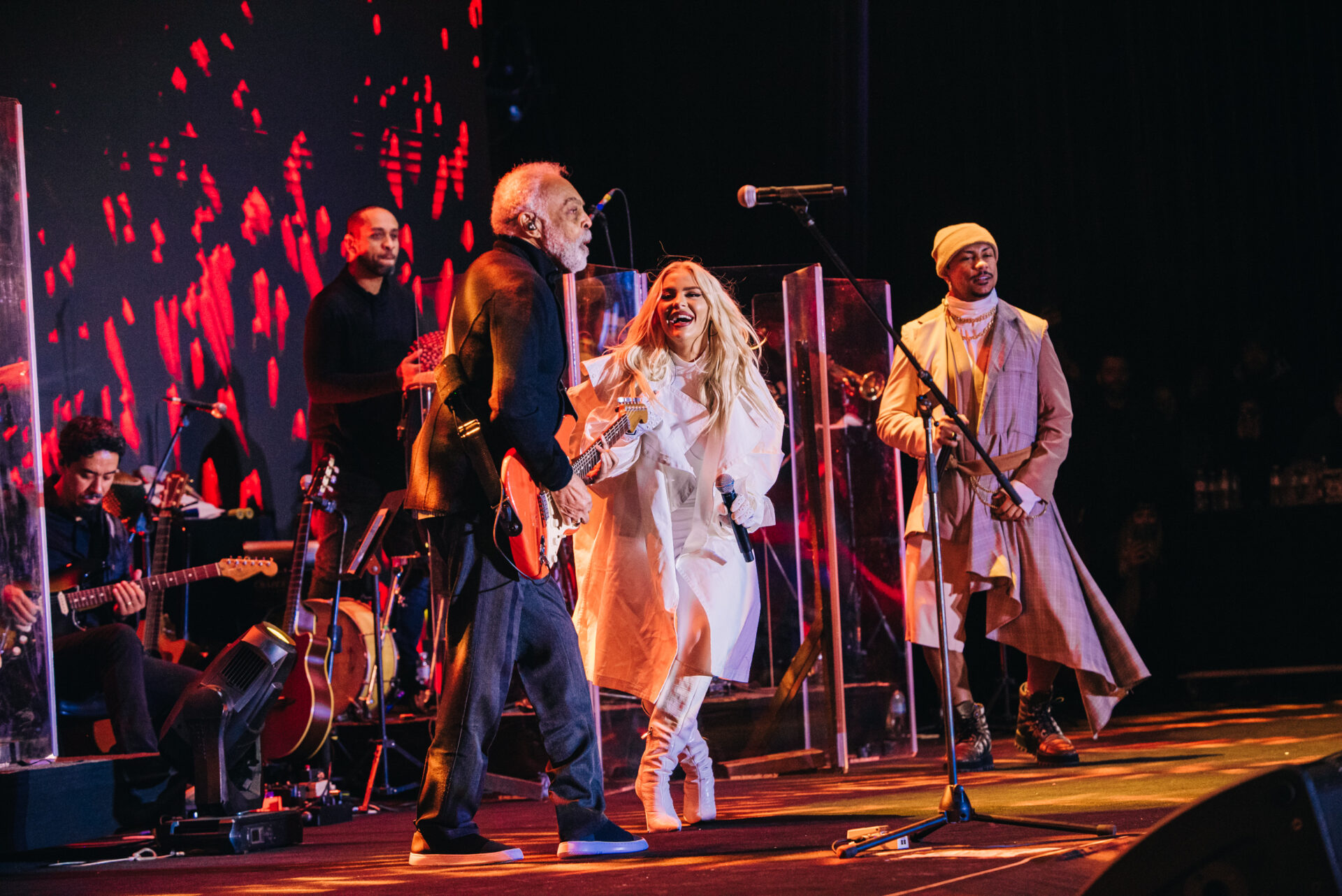 Gilberto Gil, Luísa Sonza e Xamã fazem show juntos em SP em esquenta do Rock in Rio