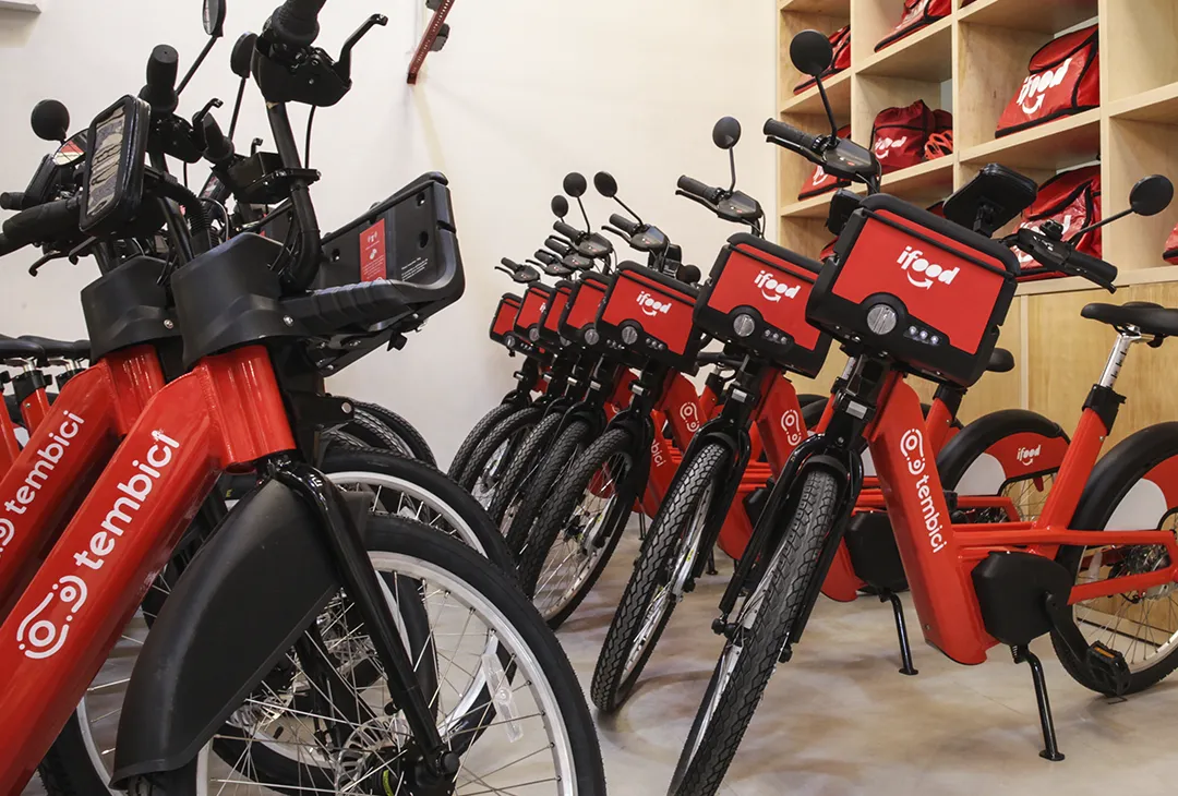 Delivery de Vantagens oferece bike compartilhada no iFood Pedal